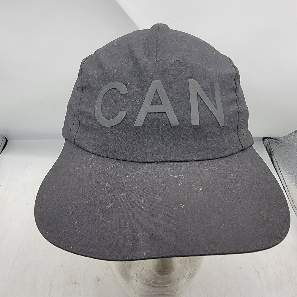 Lululemon Team Canada Small Medium Black Athletic Hat Lightweight Outdoors